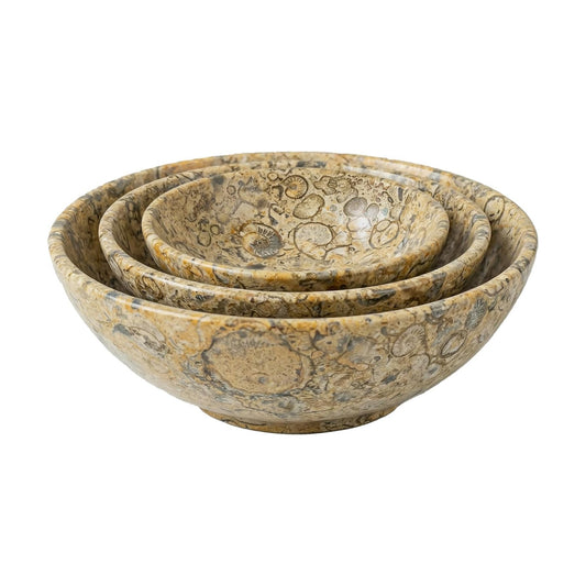Ring Holder & Food Bowl for Snacks / Coral - 4", 5" & 6" Inch / 6 Inch / Set of 3