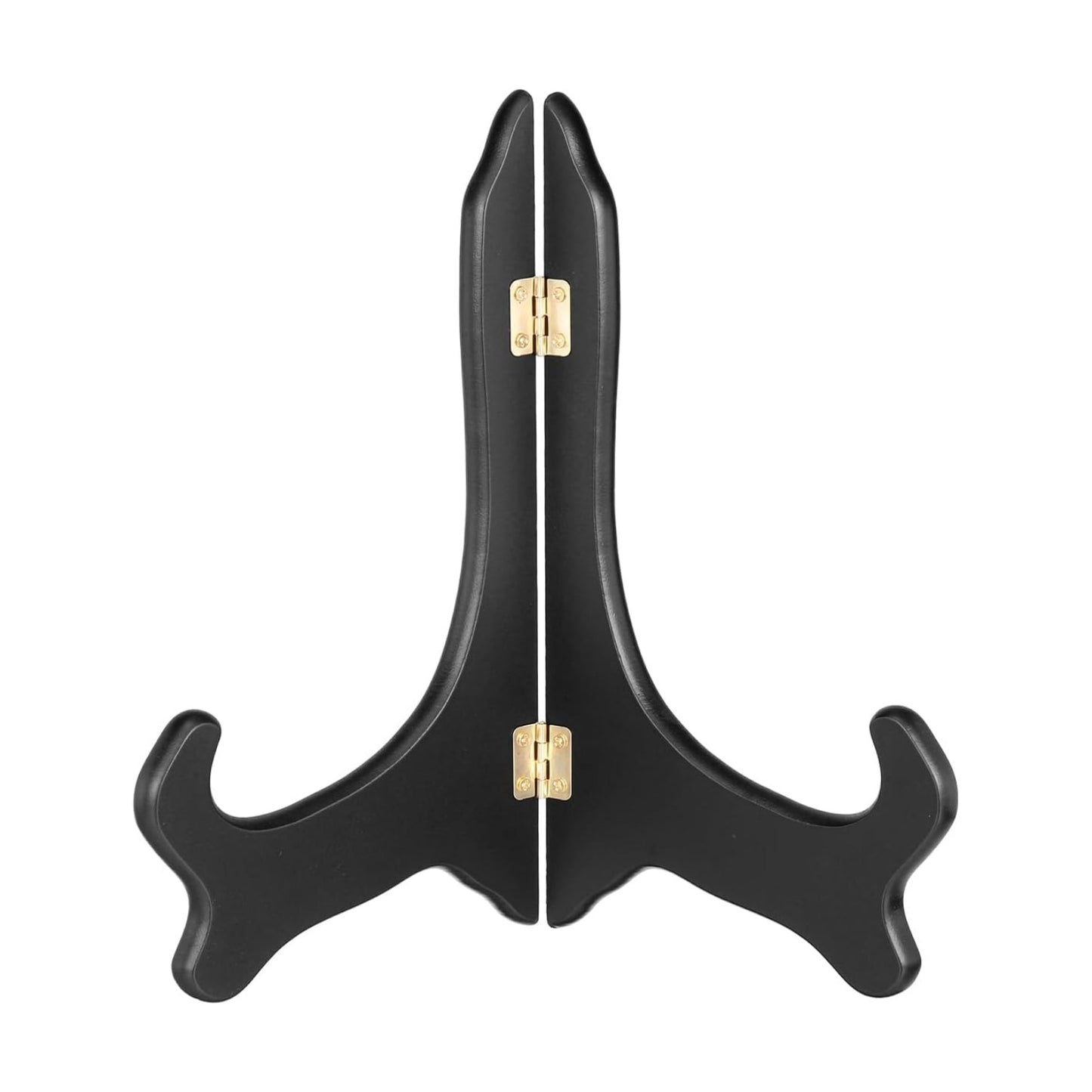 Wooden Easel Plate Holder / Black / Set of 12