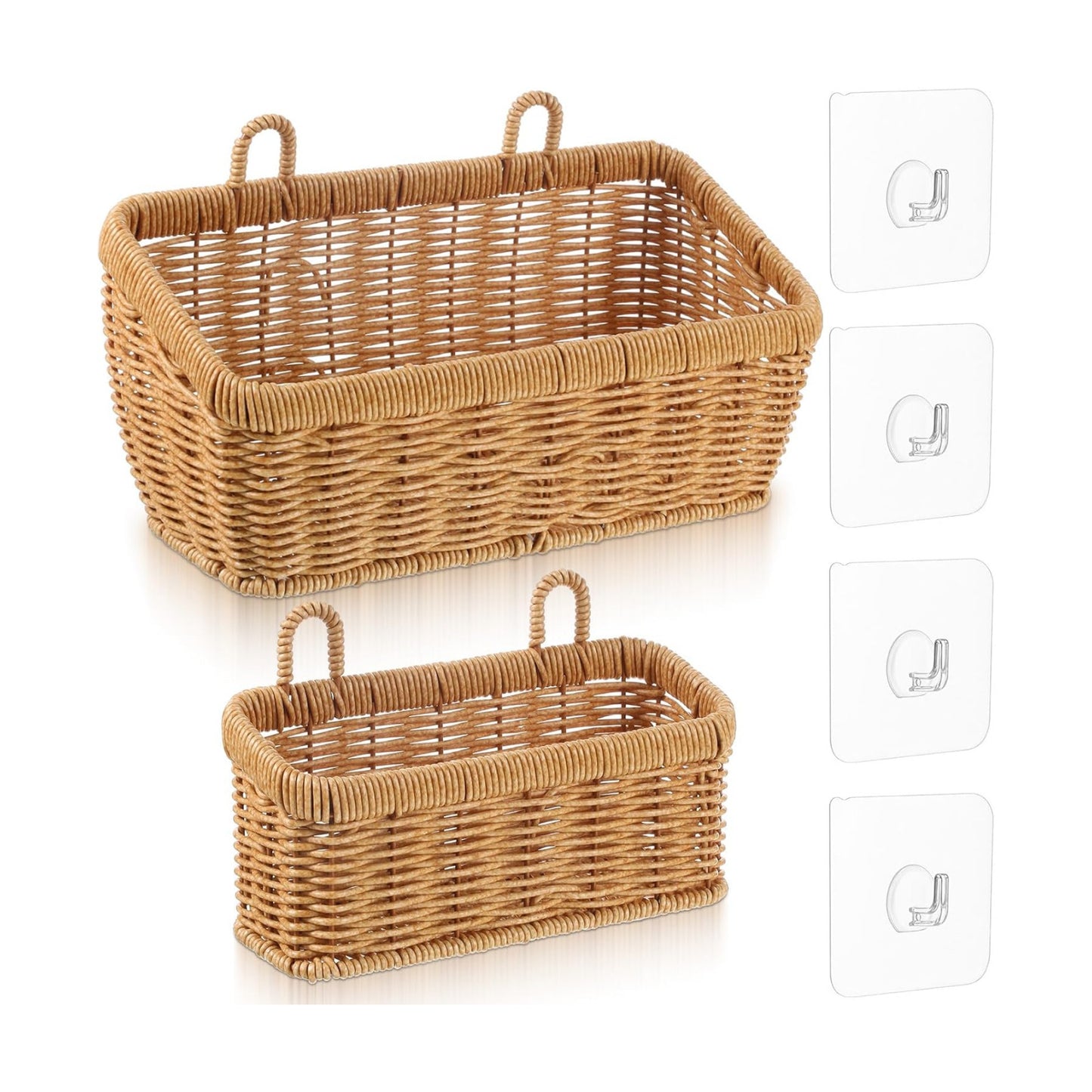 Woven Hanging Basket / Set of 2