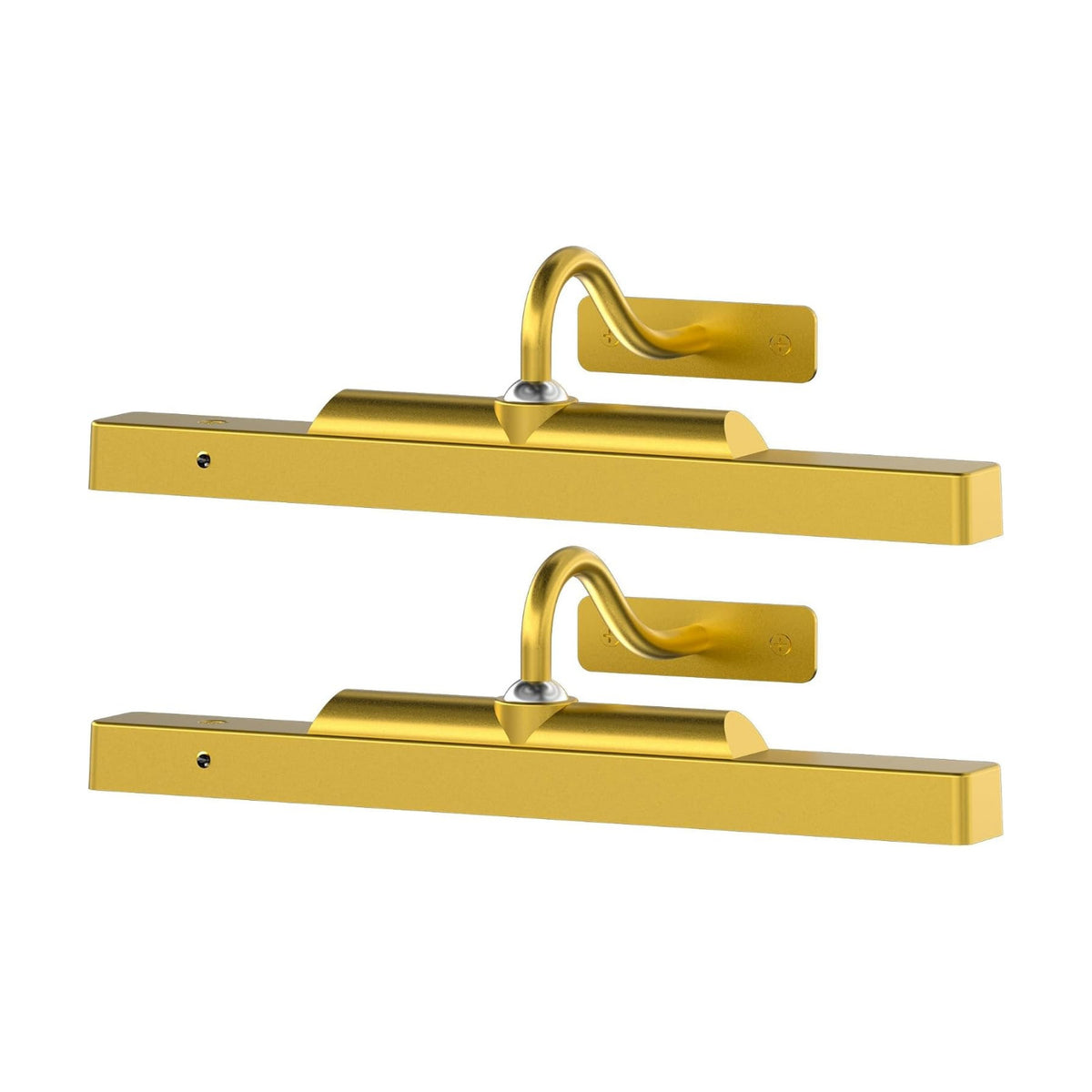 Wireless Picture Light Gold,Battery Operated Art Lighting LED,Cordless Remote Dimmable Magnetic Lighting for Living