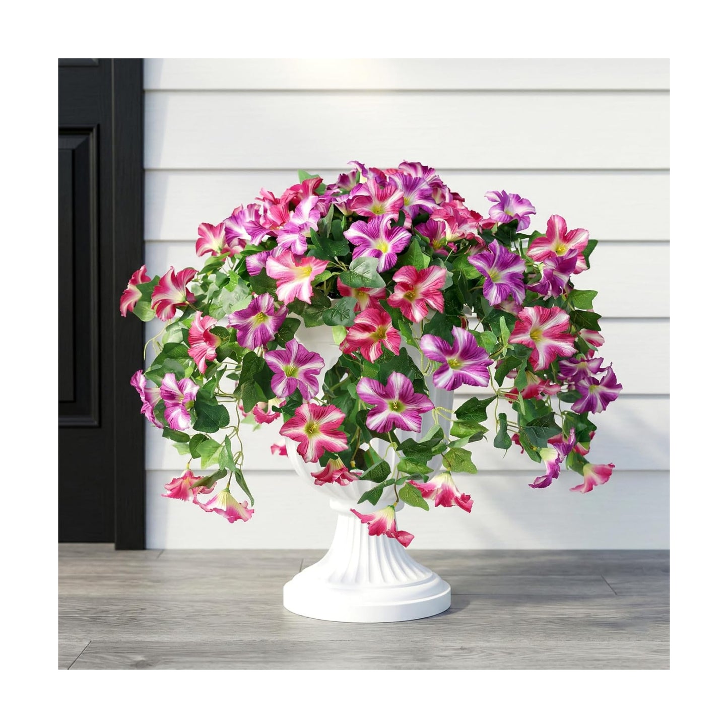 UV Resistant Faux Silk Trailing Flowers / Pink / Only / Set of 3