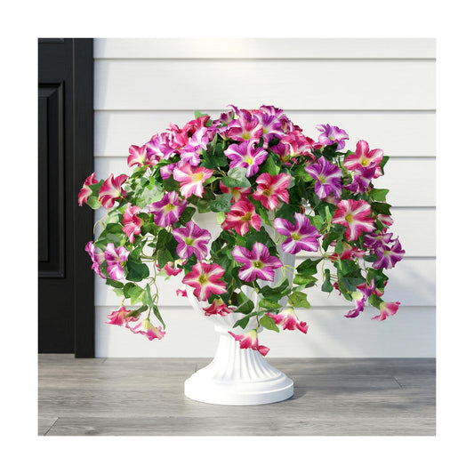 UV Resistant Faux Silk Trailing Flowers / Pink / Only / Set of 3