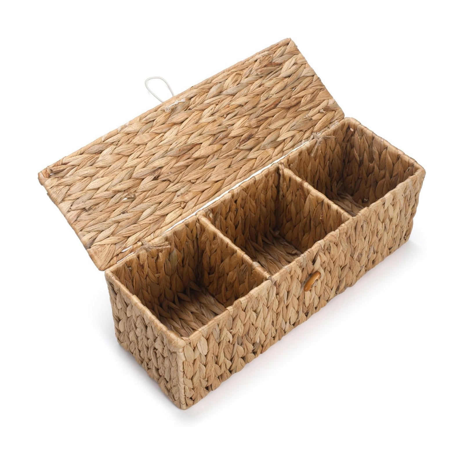 Wicker Bathroom Basket / 13.2 x 5.1 x 4.5
