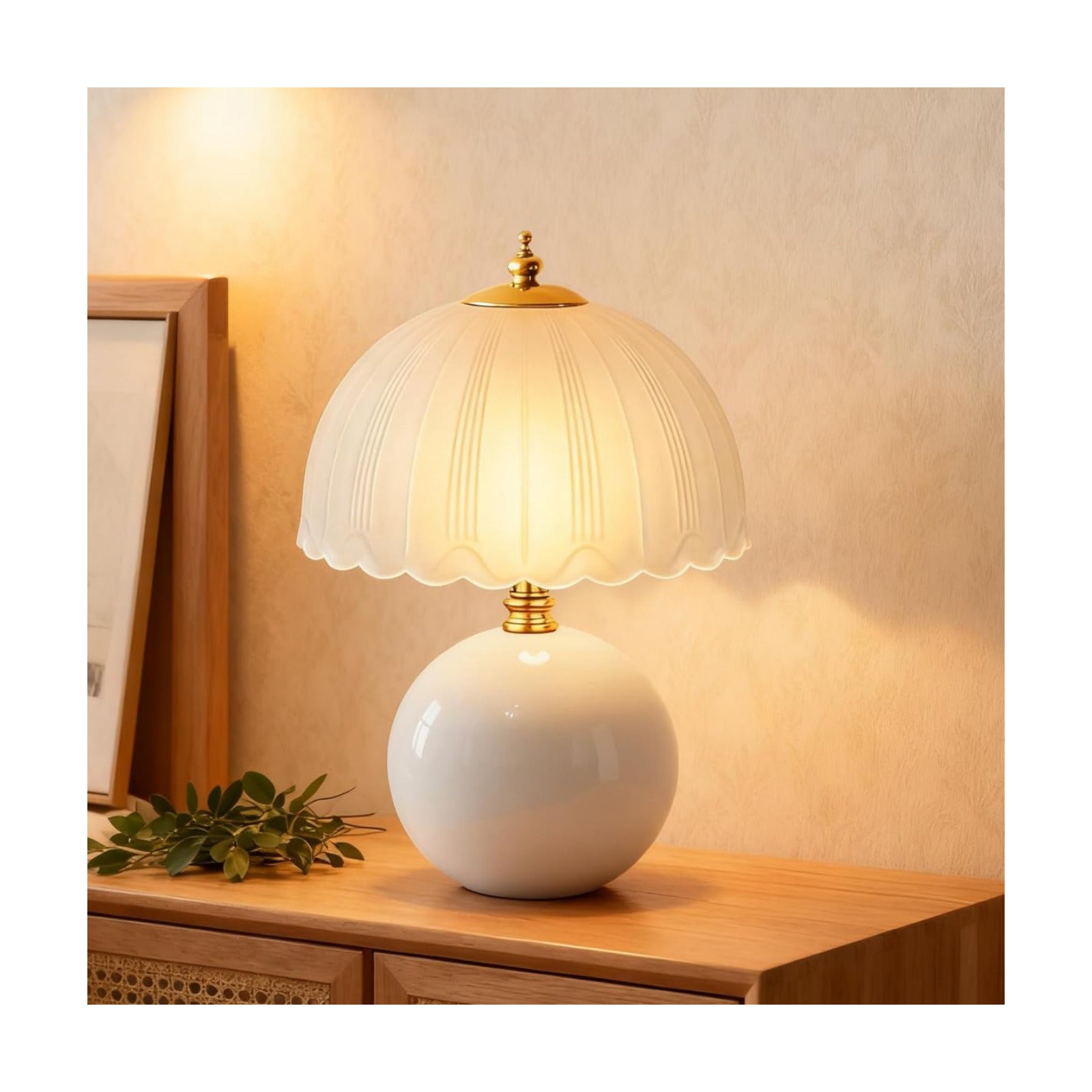Small Bedside Ceramic lamp