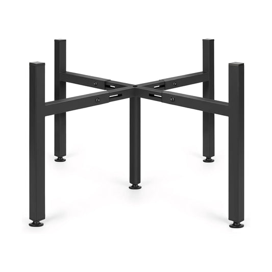 Plant Stand Indoor Outdoor, Adjustable Plant Stands Fit for 15–20-Inch Large Plants, Mid-Century Metal Planter Stand