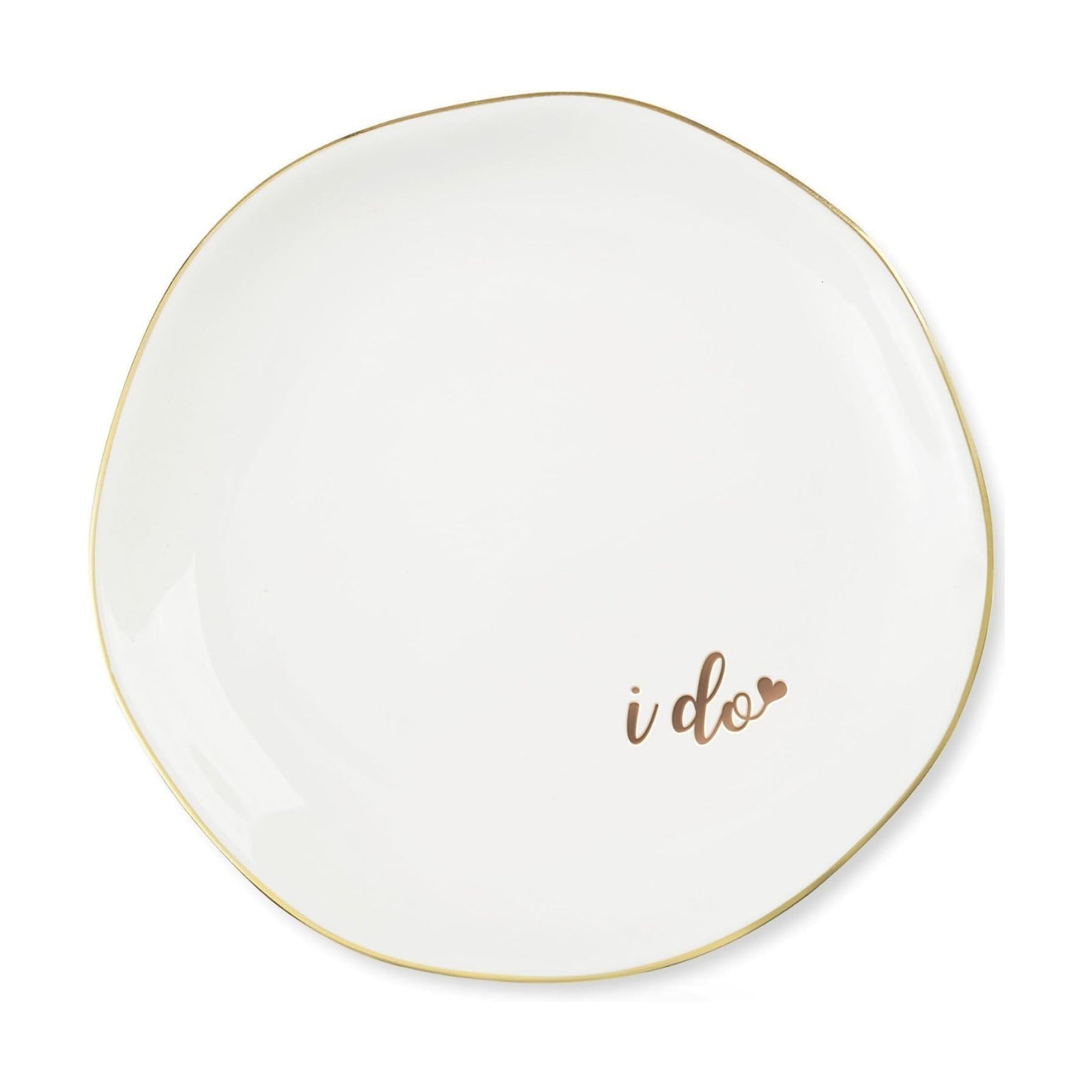 Engaged Gifts Ring Holder Dish / I Do