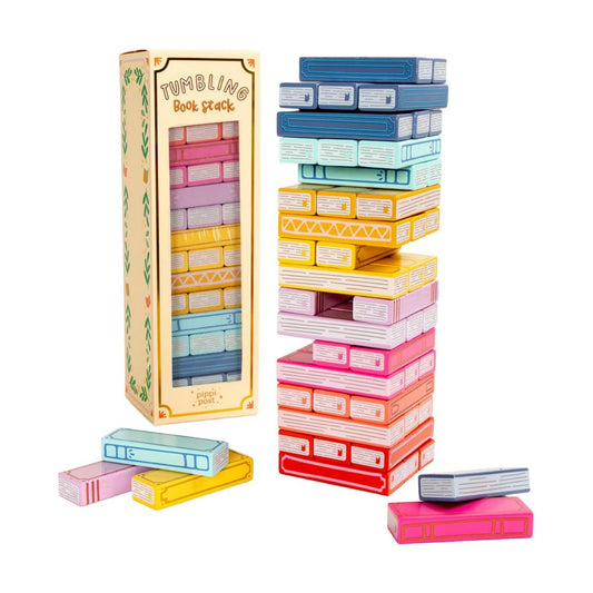 Tumbling Book Stack Game / Set of 51