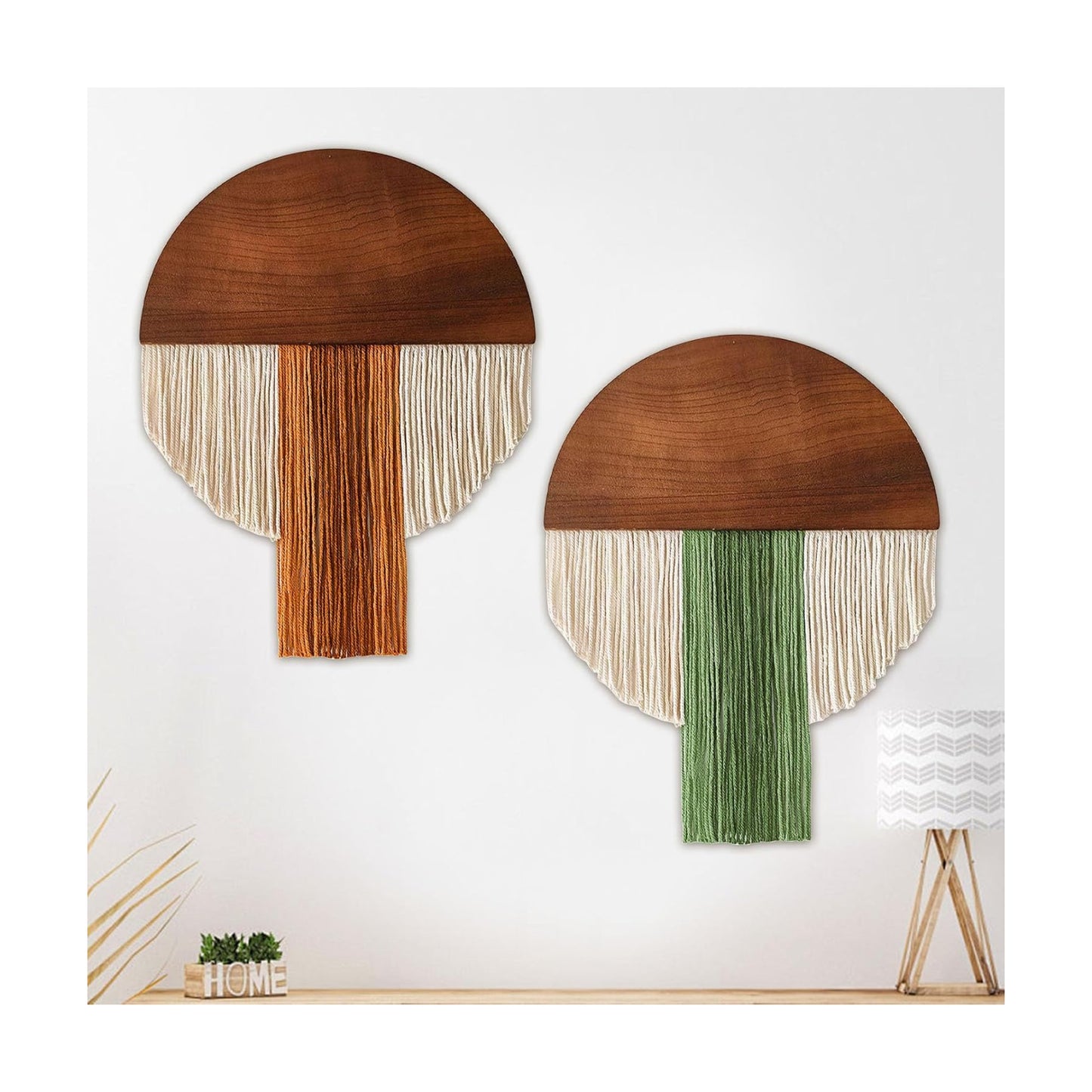 Boho Decor Wall Tapestry / Set of 2