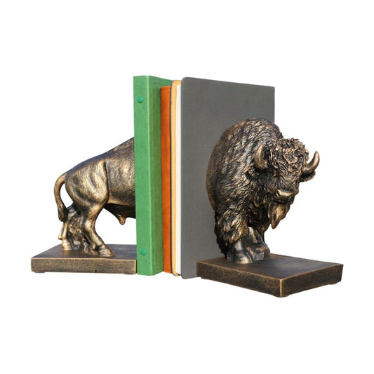 Vintage Non-Slip Base Book Holder / Copper Buffalo