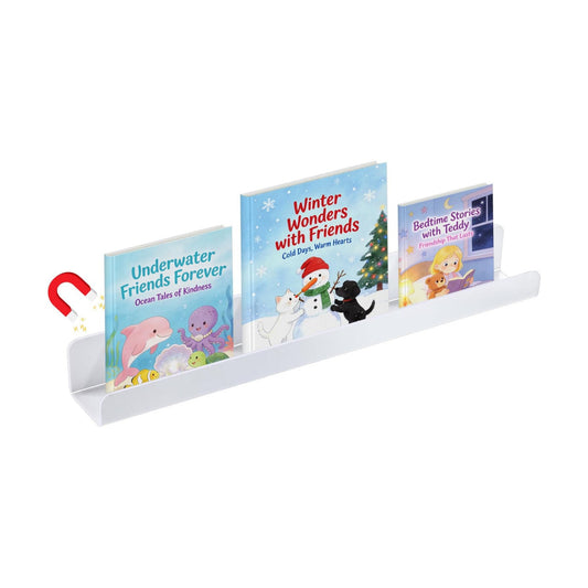 Acrylic Magnetic Book Shelf for Whiteboard