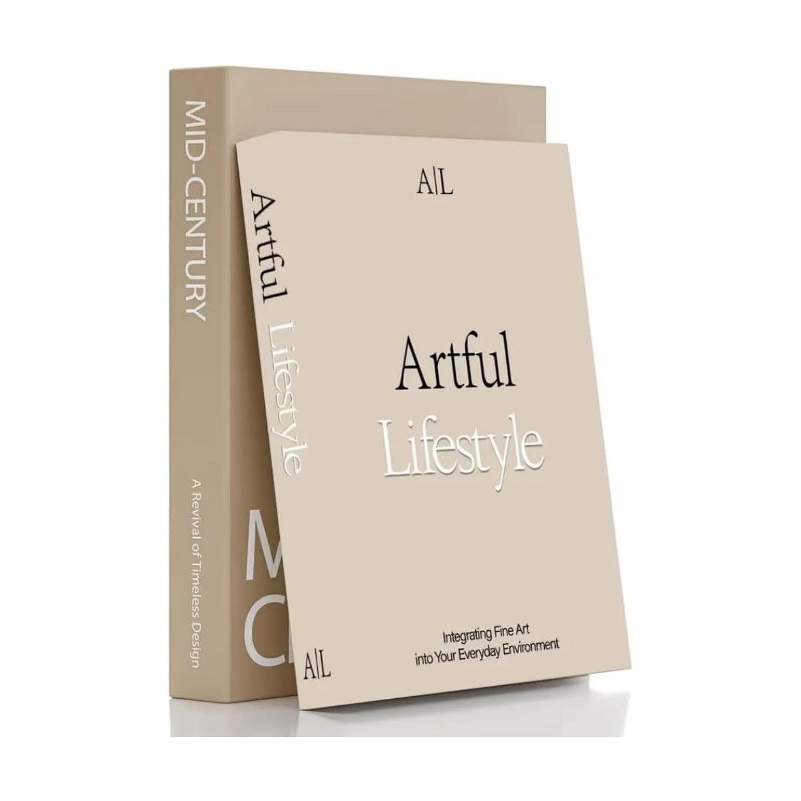 Modern Minimalist Faux Book / E4 / Set of 2