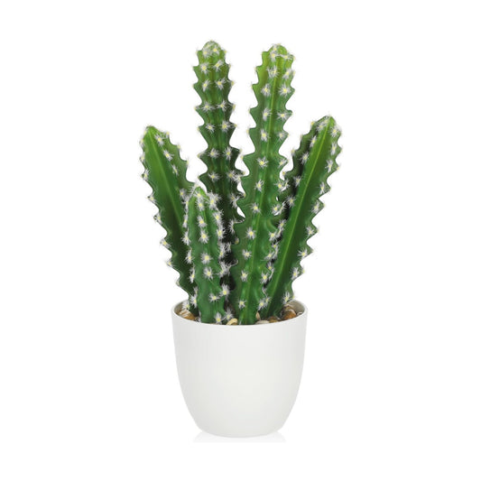 Artificial Cactus Plants Small Faux Cactus Plants Indoor Fake Desert Cacti / Sup_209 / 10.8 Inch