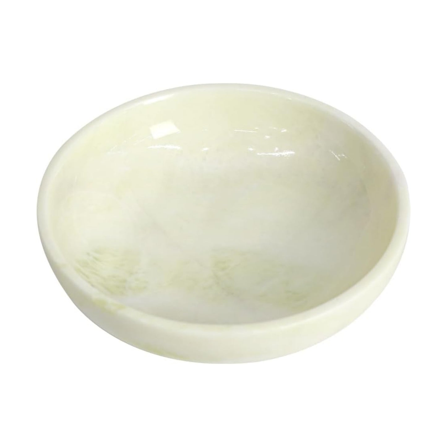 Marble Fruit Bowl / Light Green / 7.8 x 1.9