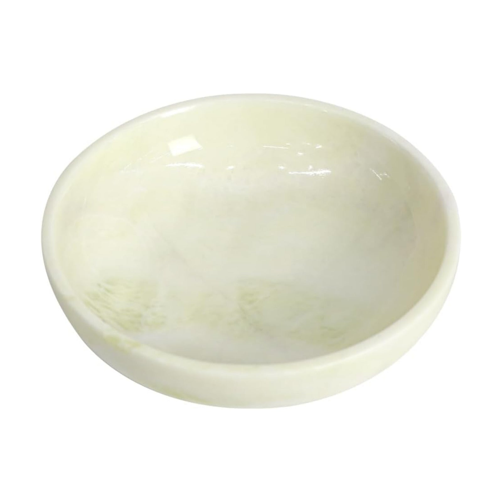 Marble Fruit Bowl / Light Green / 7.8 x 1.9