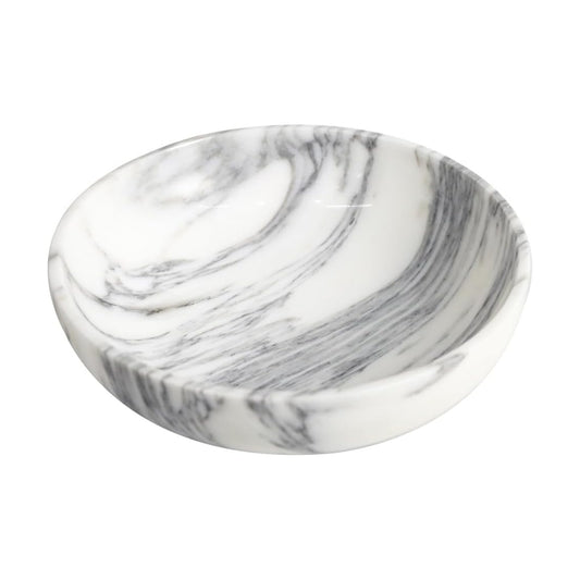 Modern Decorative Bowl / Arabescato / 7.8 x 1.9