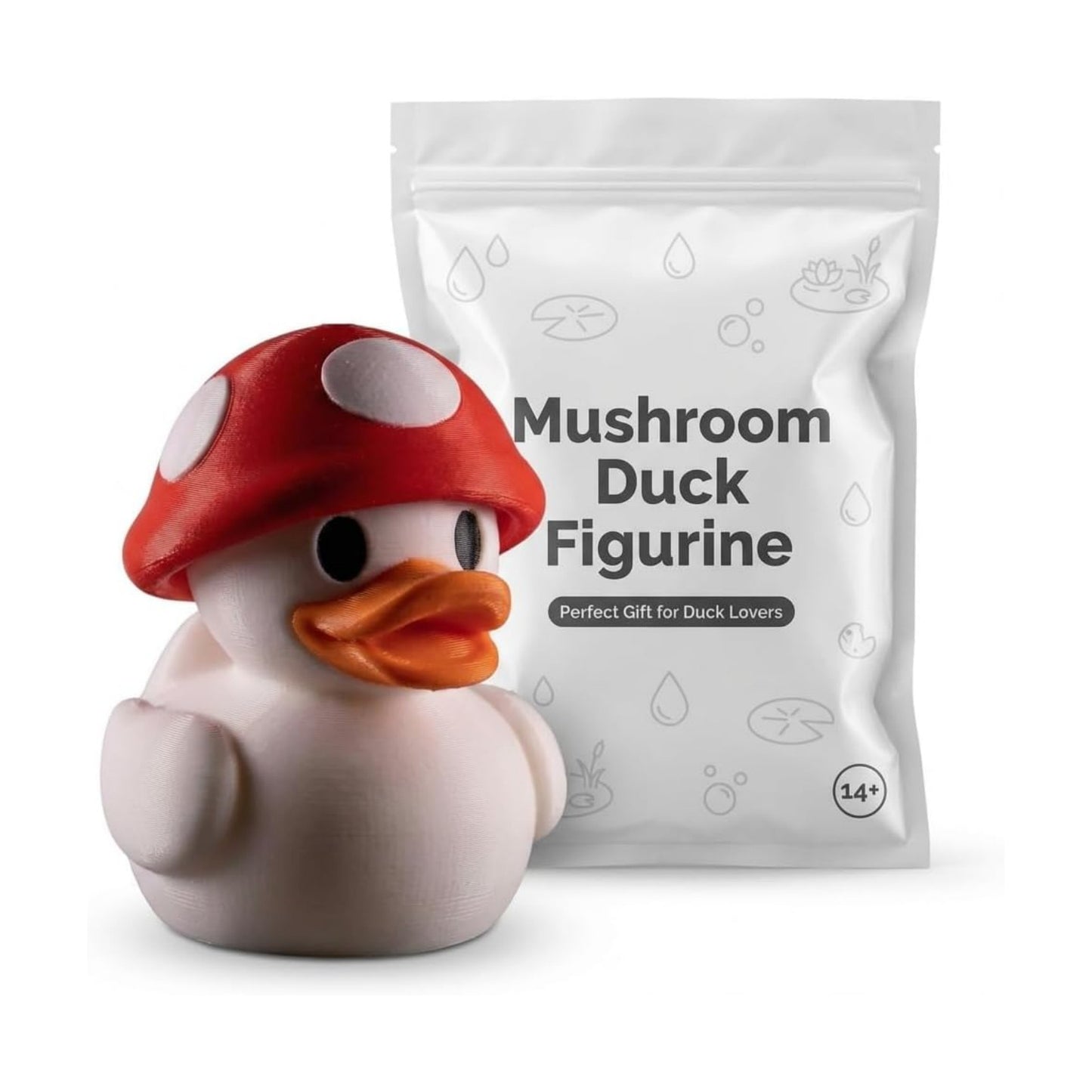 Mushroom Duck Collectible Figurine