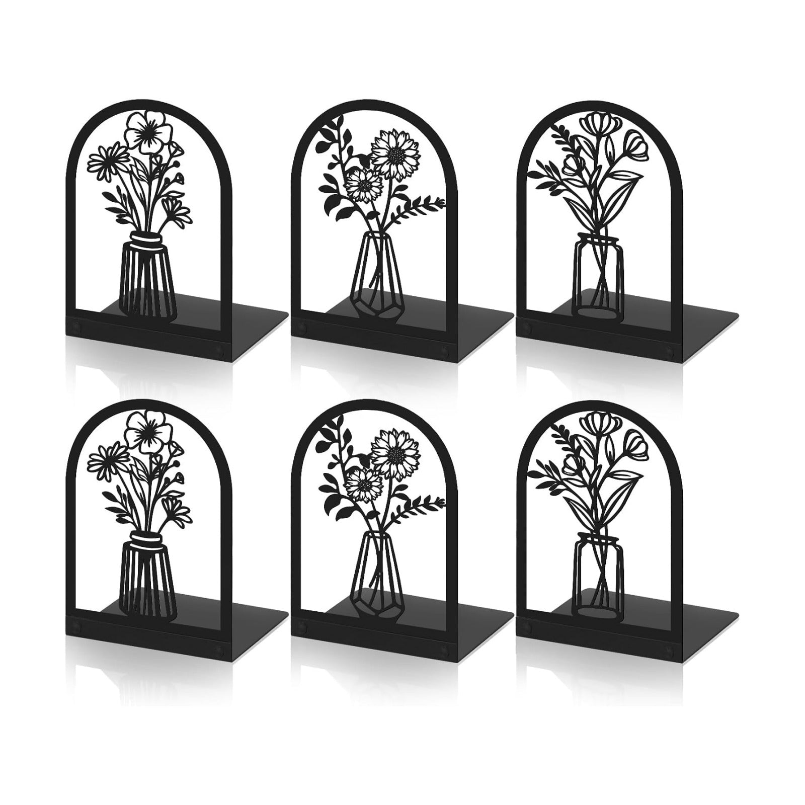 Decorative Metal Bookends Set / Exquisite