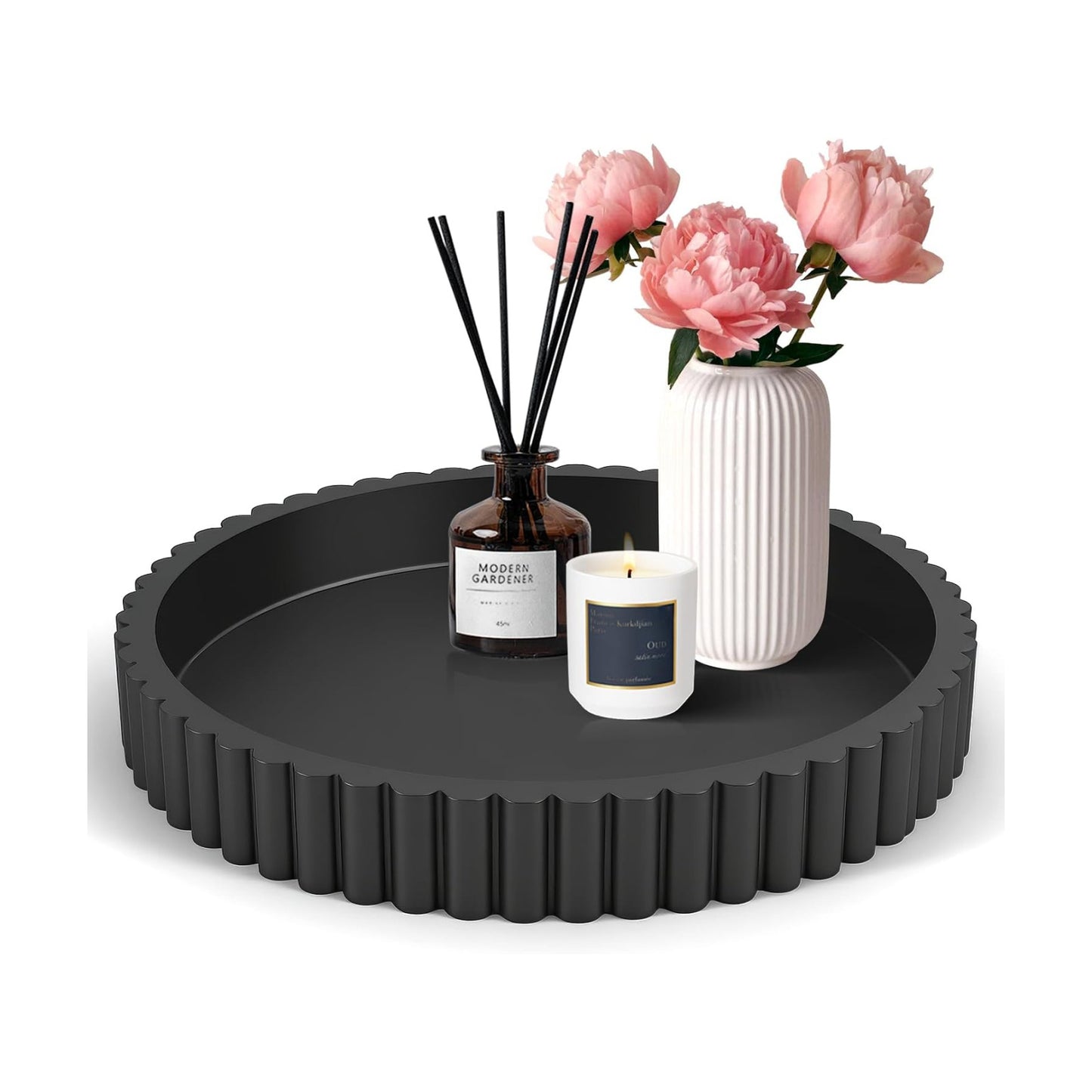 Modern Decorative Trays / Black