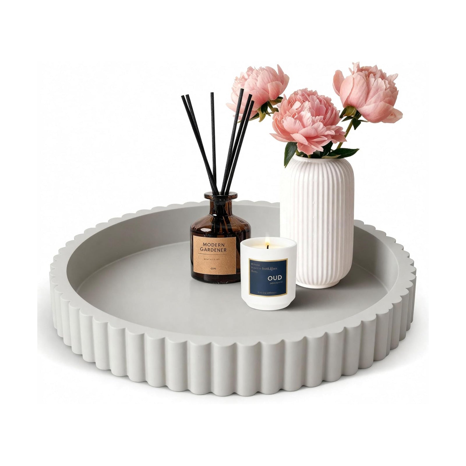Modern Decorative Trays / Gray