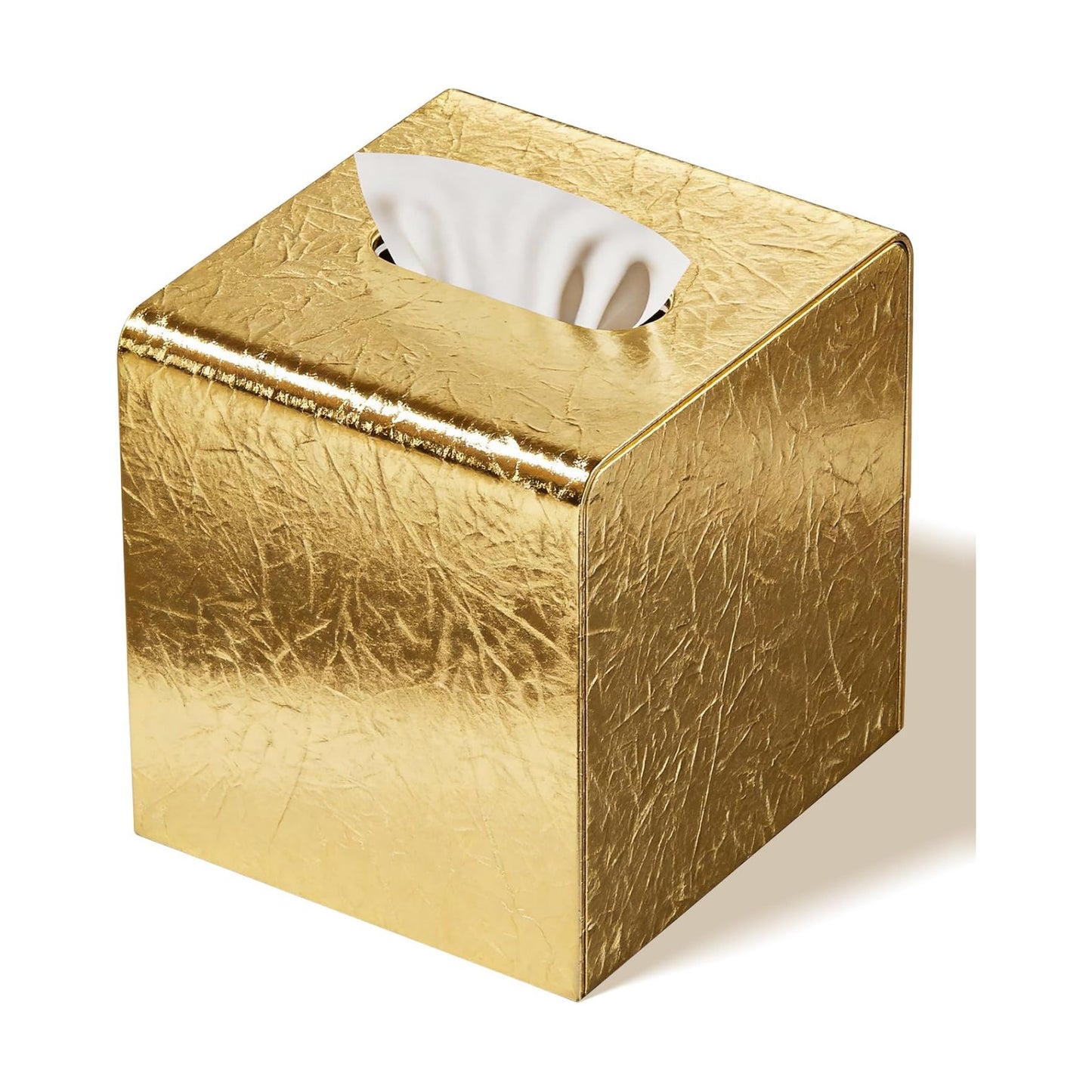 Tissue Box Cover / Gold