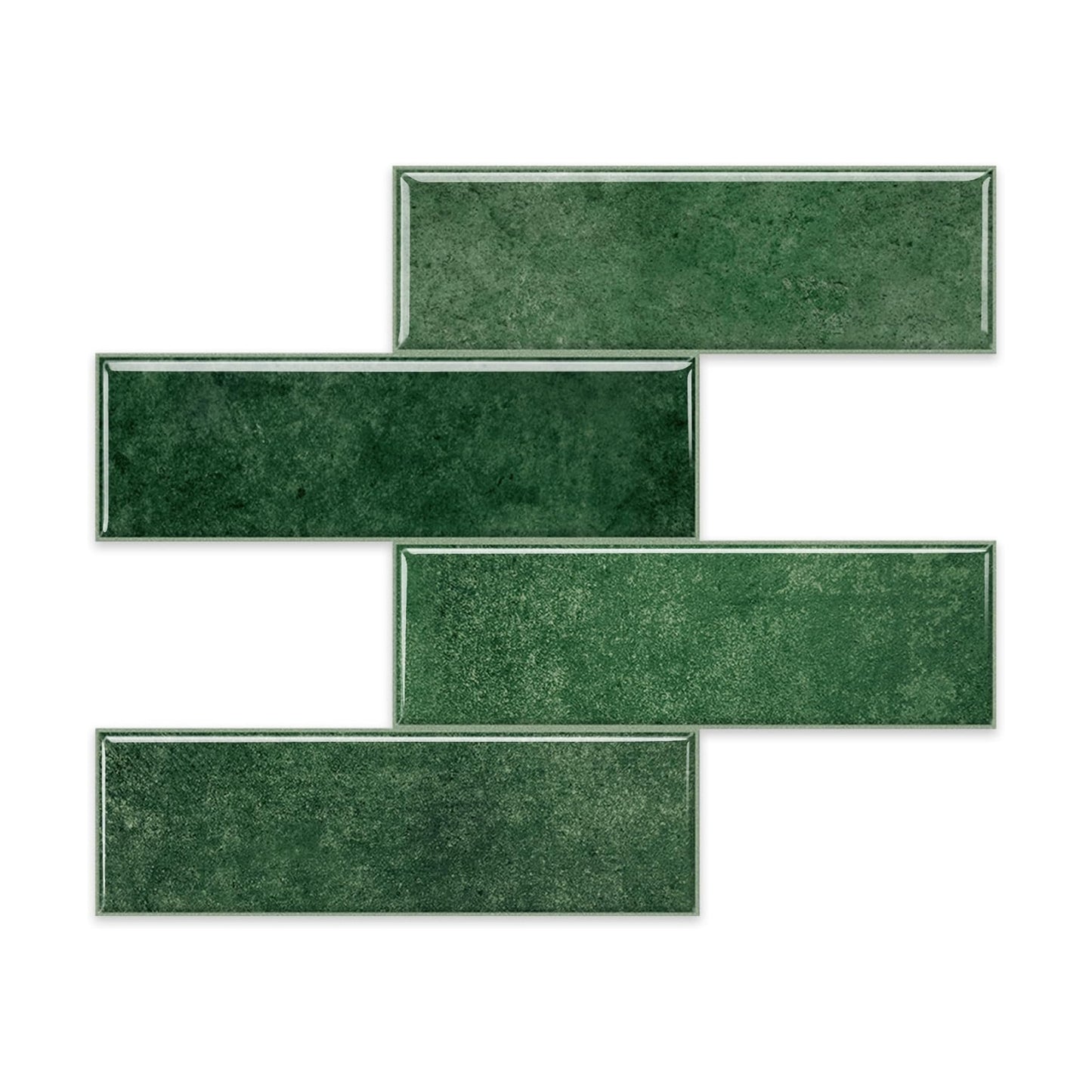 Self Adhesive Wall Tiles / 12*9.8 / Green