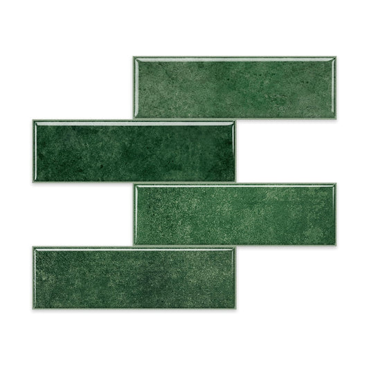 Self Adhesive Wall Tiles / 12*9.8 / Green