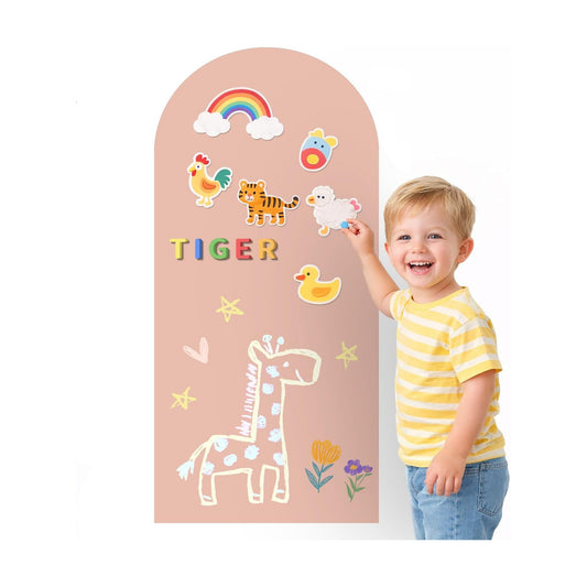 Magnetic Wall Decal / Pink / 40 x 18