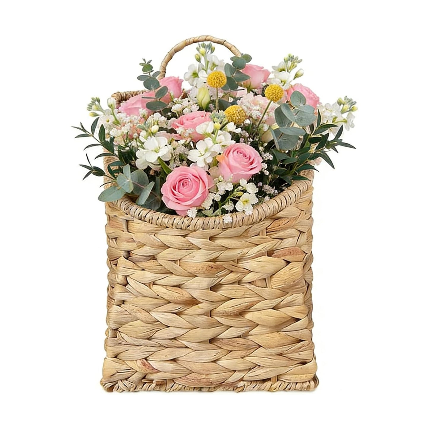 Woven Wall Hanging Basket / Woven Color