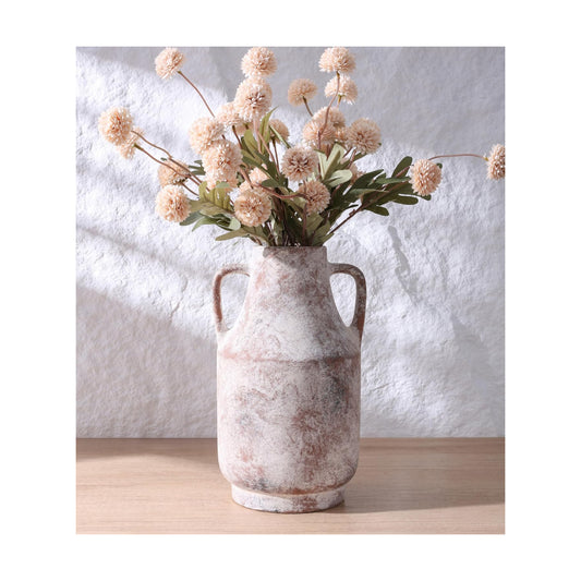 Ceramic Flower Vase / 11inch Terracotta / 11 Inch
