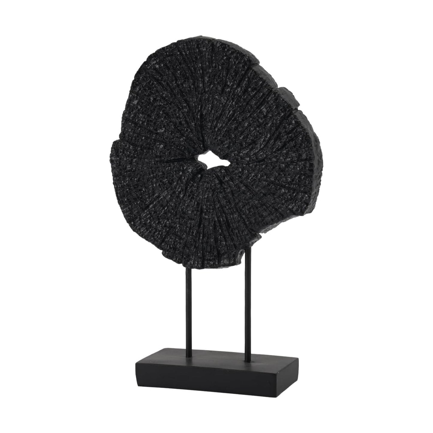 Art Modern Abstract Sculpture / Black