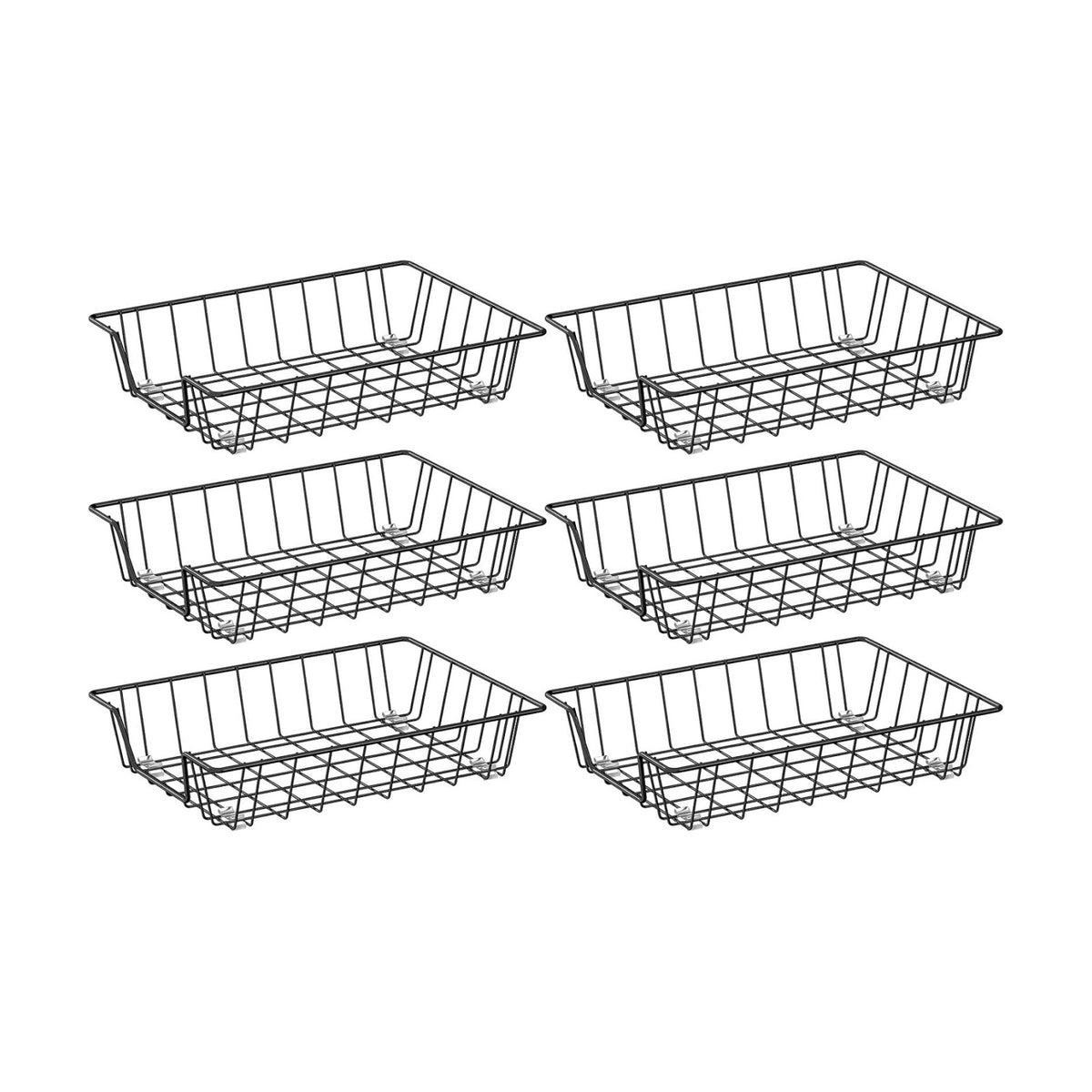 A4 Letter Magazine Desk File Storage Tray Organizer Bin (6)