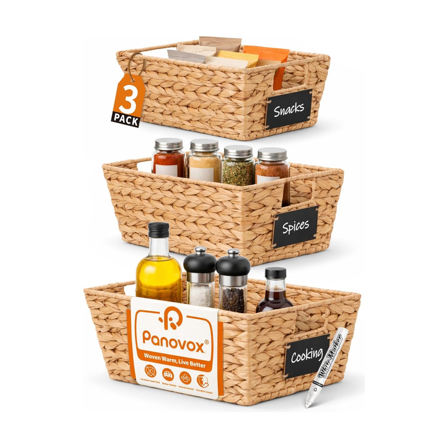 Baskets for Organizing / Natural