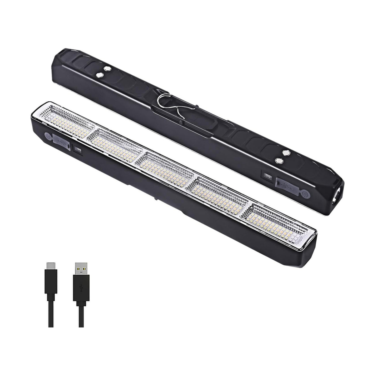 Magnetic Led Light Bar 8000mah 16.14in Super Bright,Reachageable Utility Work Light Tube Use for Car