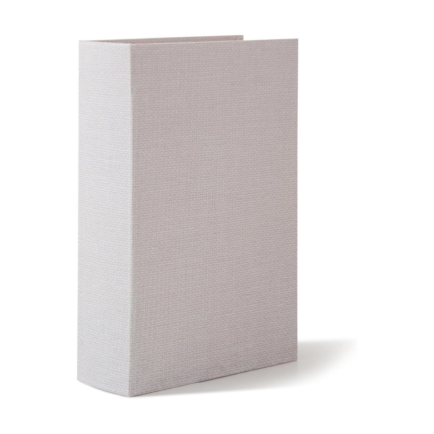Faux Book Storage Box / Linen / 10.6 x 7.1 x 2.75