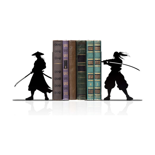 Anime Inspired Metal Bookends Set