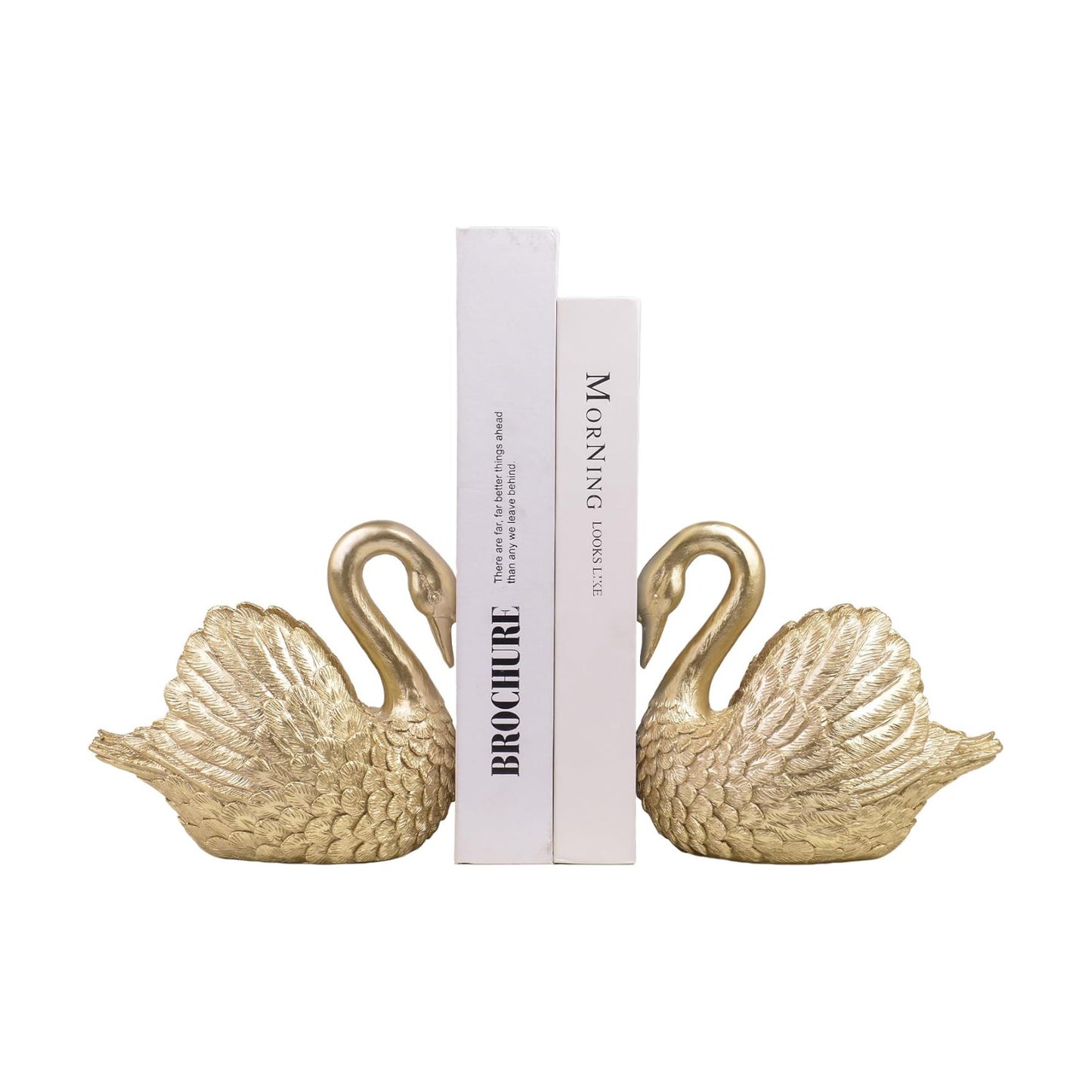 Resin Book Ends / Gold