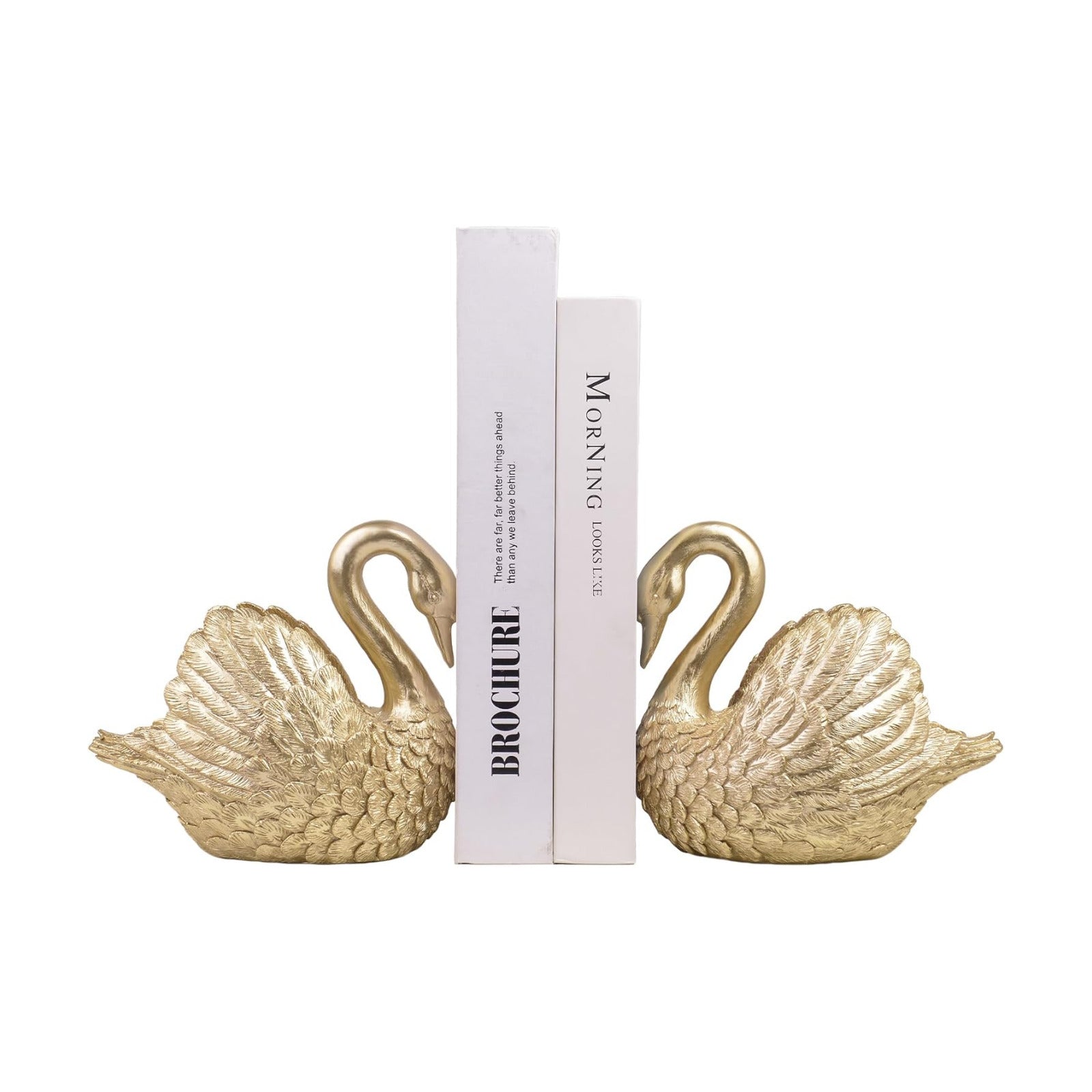 Resin Book Ends / Gold