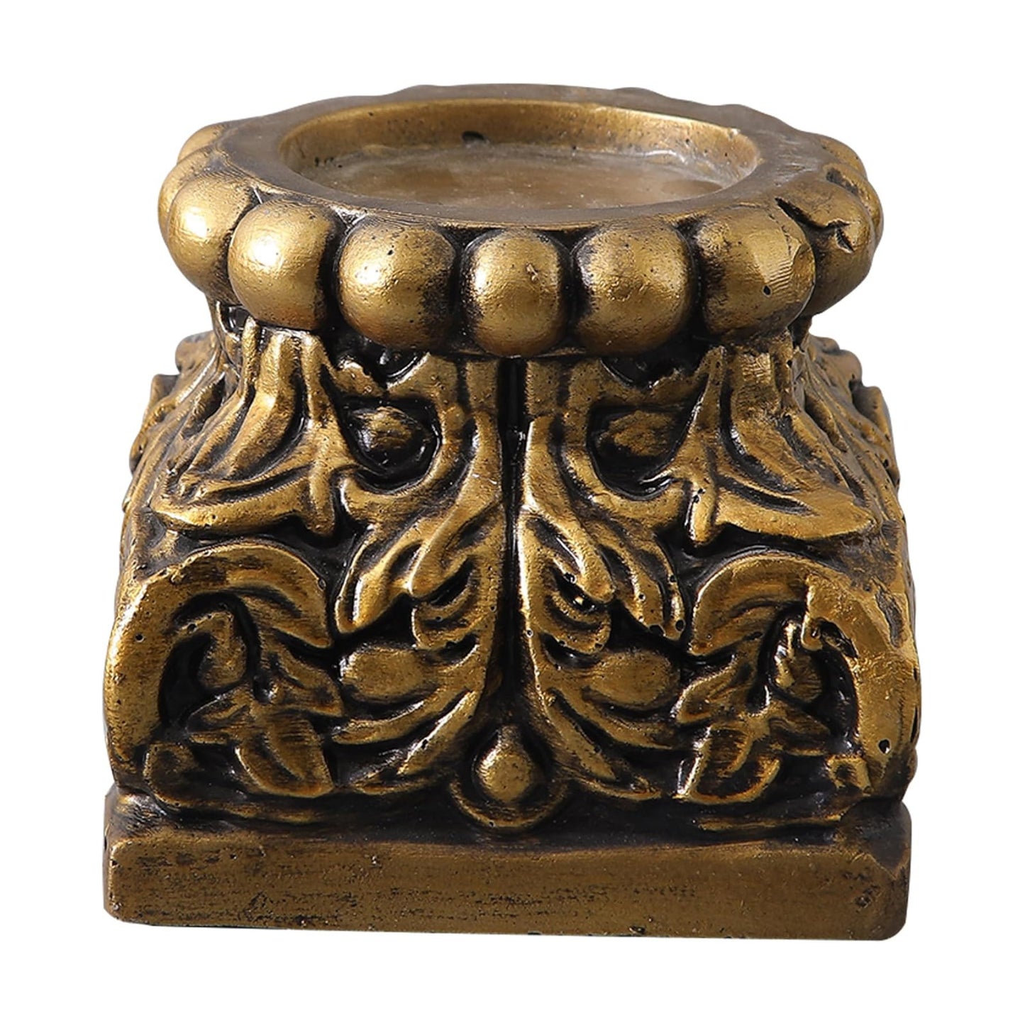 Vintage Pedestal Stand / Gold