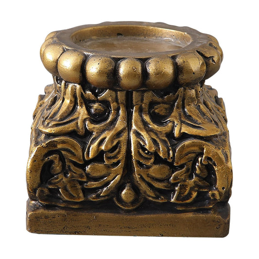Vintage Pedestal Stand / Gold