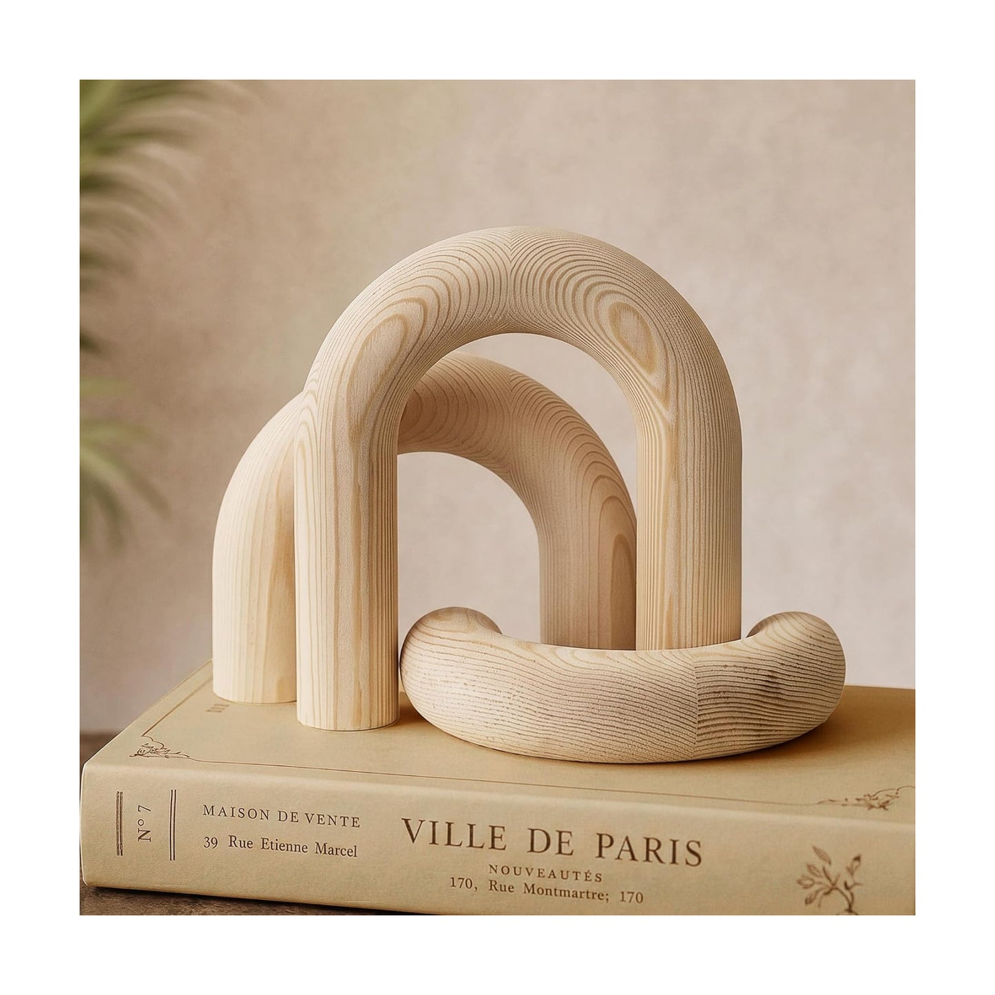 Pine Wood Arch Decor Set / Original Wood