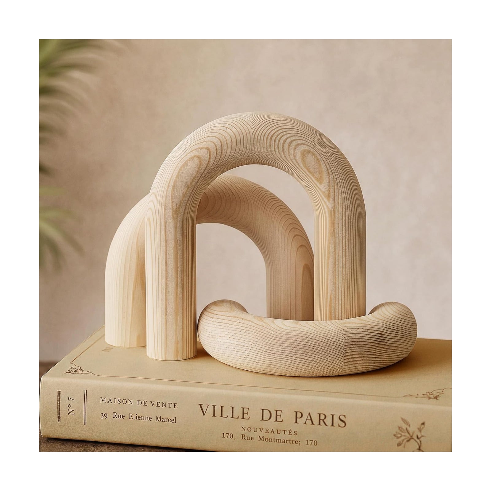 Pine Wood Arch Decor Set / Original Wood