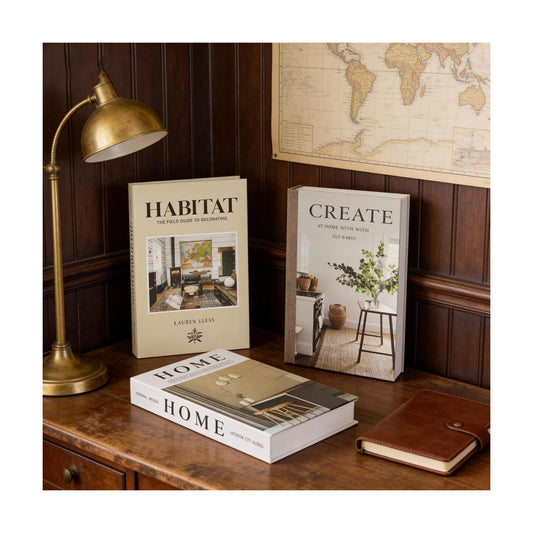 Faux Decorative Books / 3-home Create Habitat / Set of 3