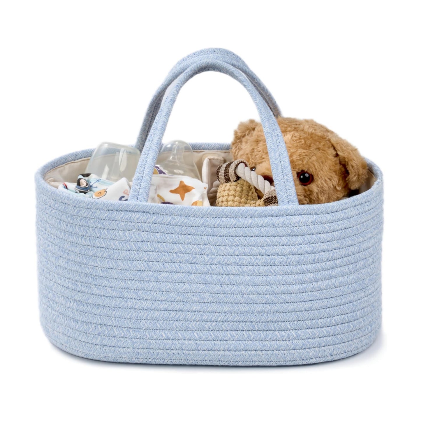 Baby Storage Basket / Light Blue / Small