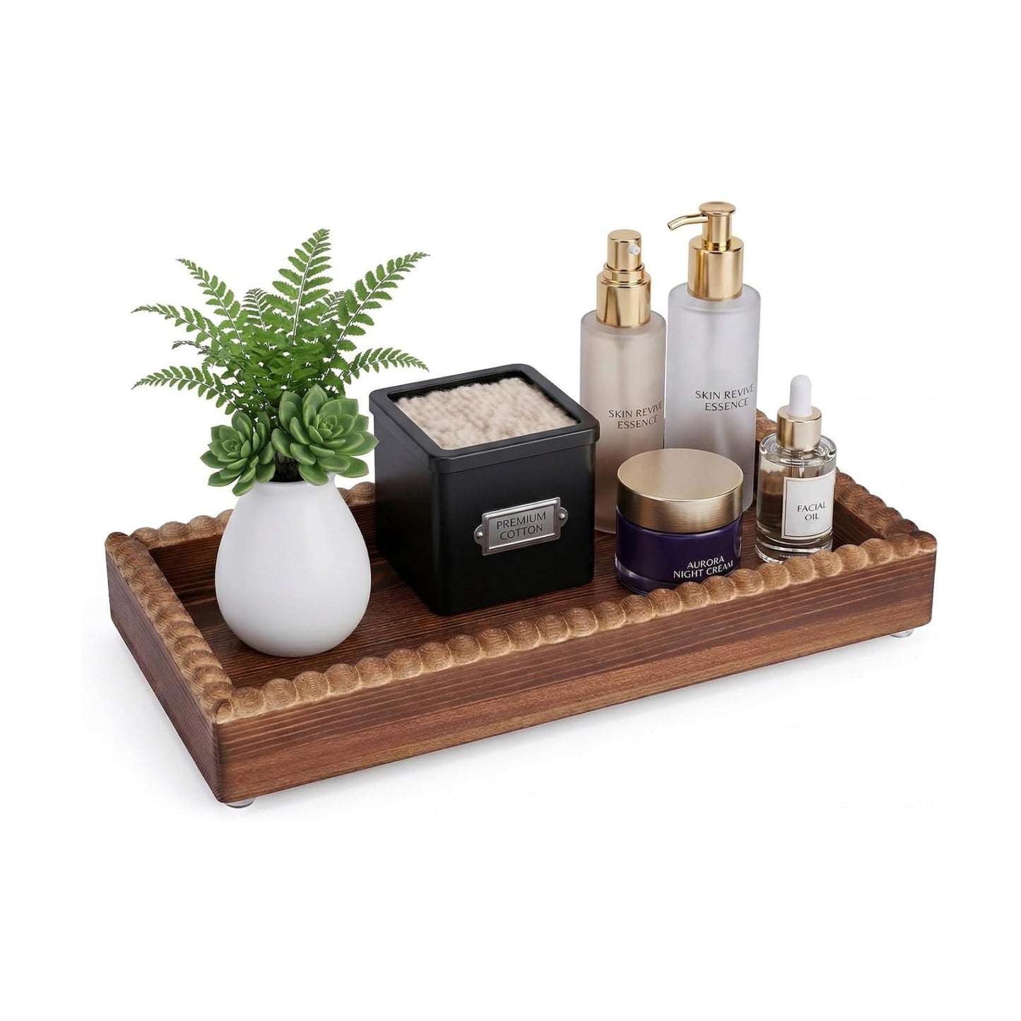 Wooden Countertop Vanity Trays