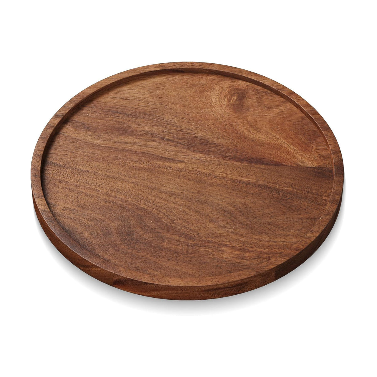 VERTORGAN Acacia Wood Serving Tray,8.7 Inch Decorative Trays,Home Decor