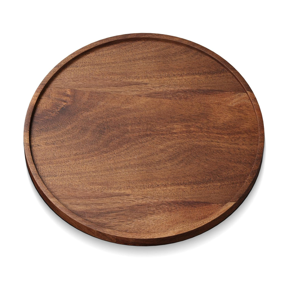 VERTORGAN Acacia Wood Serving Tray,11.8 Inch Decorative Trays,Home Decor