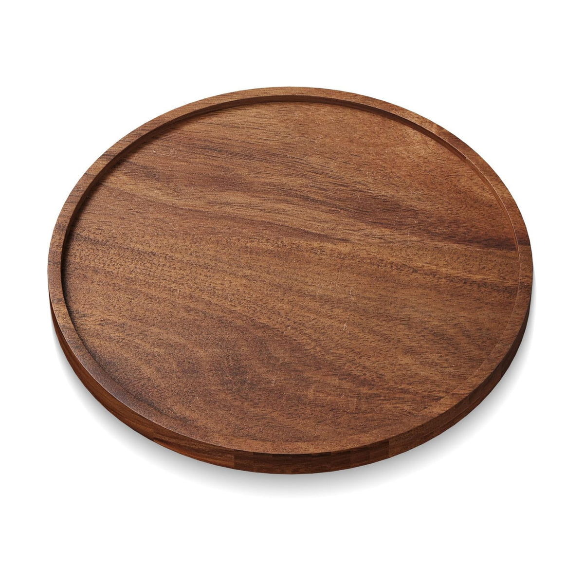 VERTORGAN Acacia Wood Serving Tray,9.8 Inch Decorative Trays,Home Decor