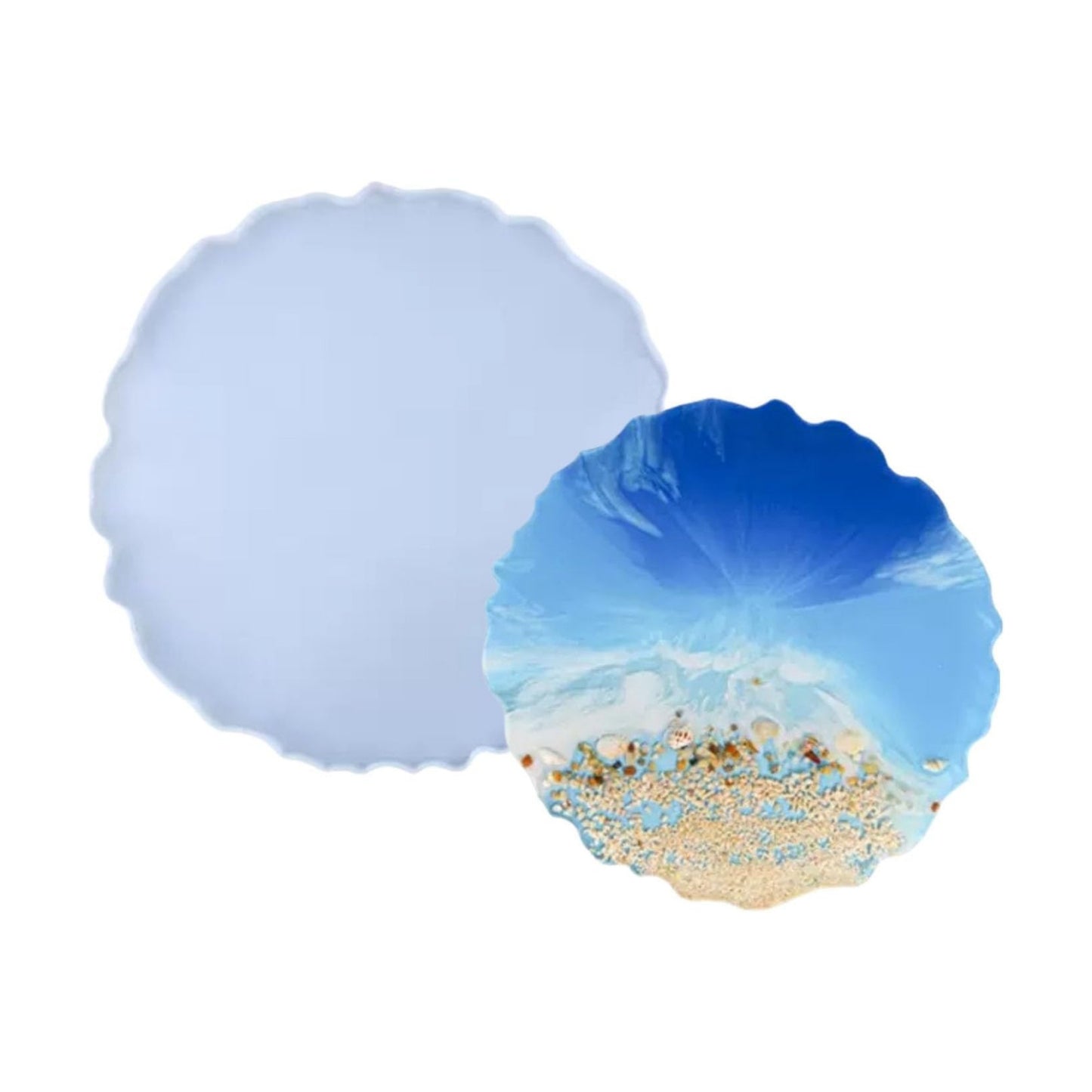 Silicone Resin Tray Mold / 13 Inch