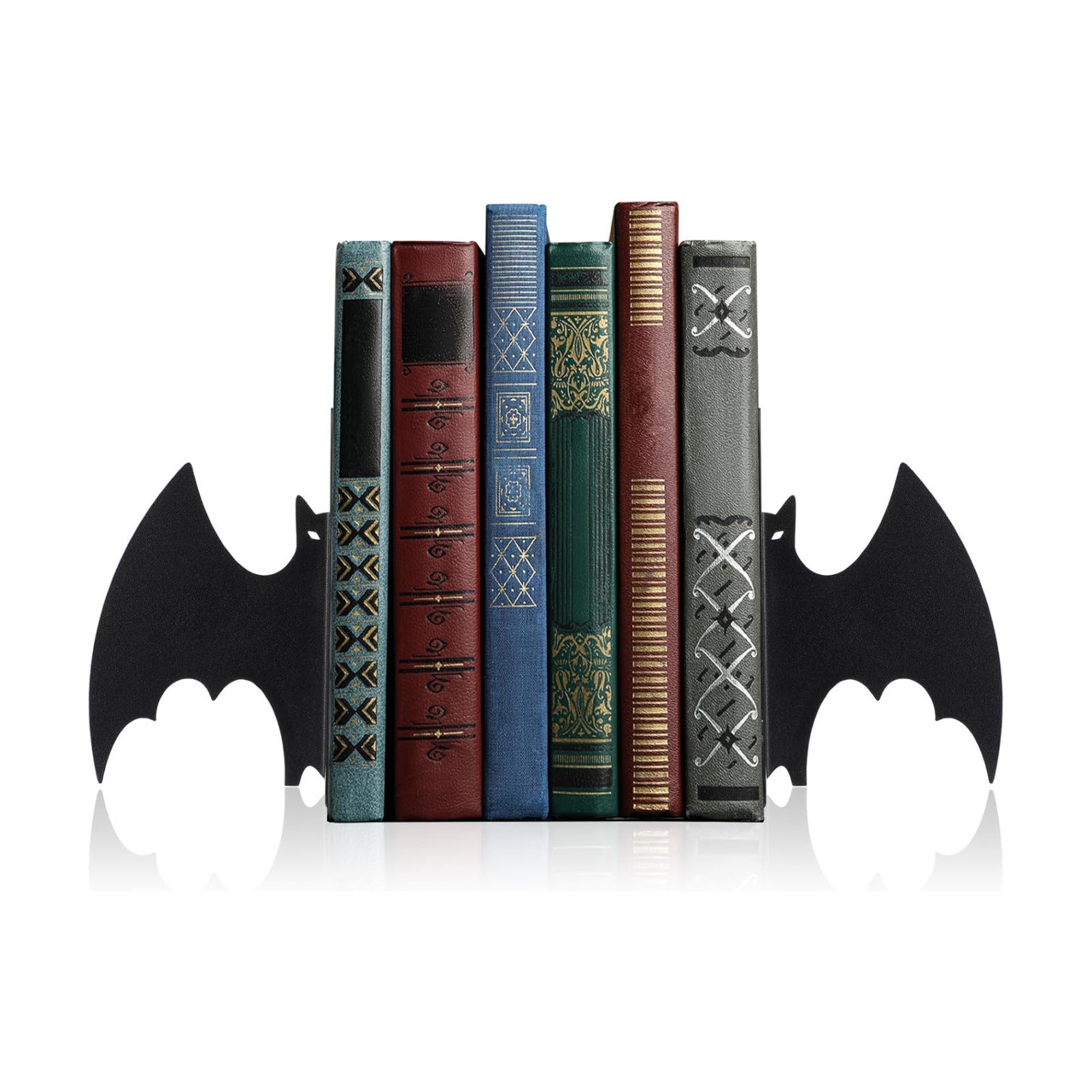 Metal Bookends Styles Gothic Book Ends / Bat / Set of 2