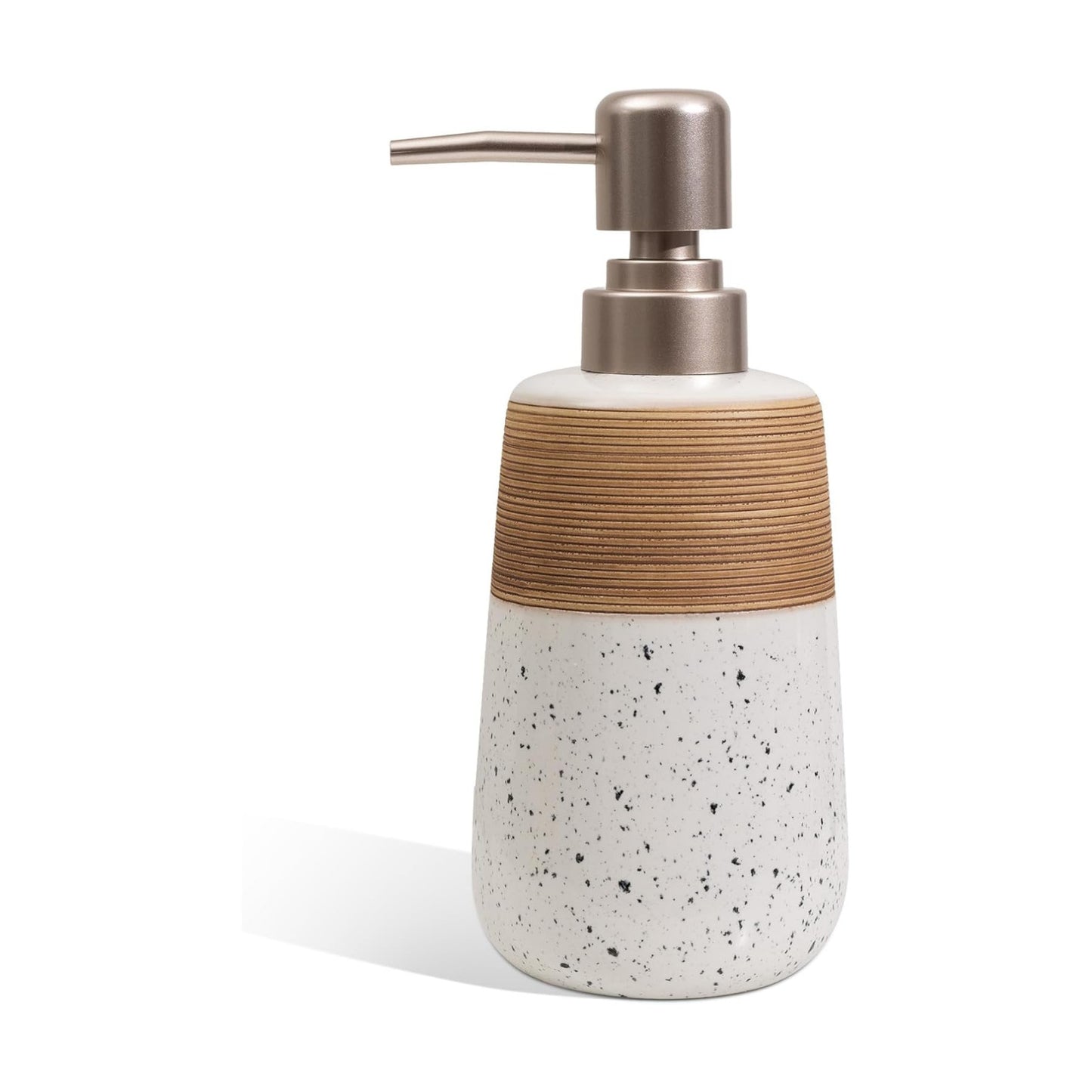 Ceramic Hand Soap Dispenser / 1 x 15 / Oz White Soap Dispenser